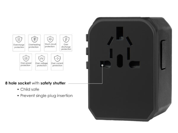 EZ450 EVOKE - Travel Adapter