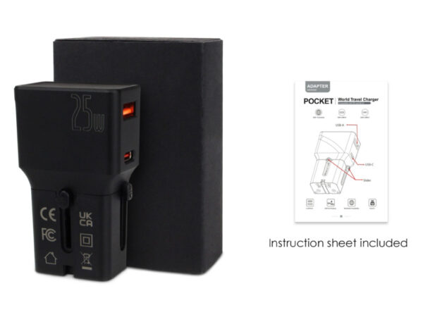 EZ470 RAPID - (QC + PD) Travel Charger