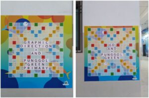 1.4m x 1.4m and 1.2m x 1.2m-magnetic scrabble board at Primary School