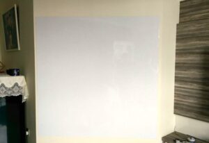 1.5m X 1.5m Magnetic Whiteboard at Riverbay Condo