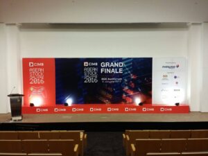 10m x 3m Backdrop for CIMB Grand Finale