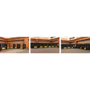 40 folding display panels for ITE College